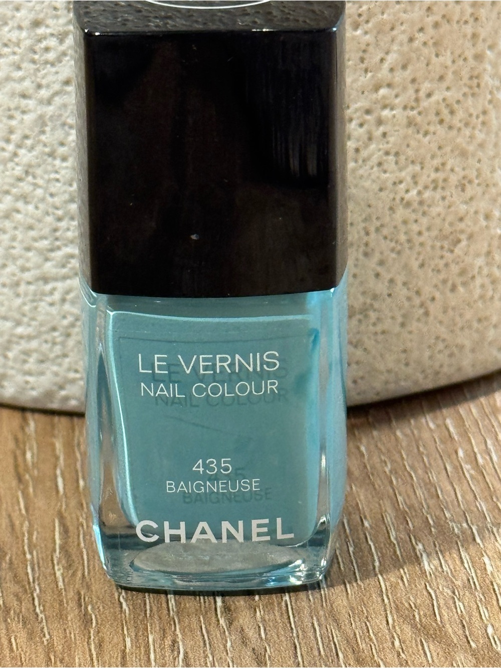 CHANEL Le Vernis Nail Colour 435 Baigneuse - Aqua Blue